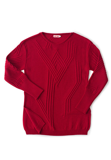 ETERNA sweater in red